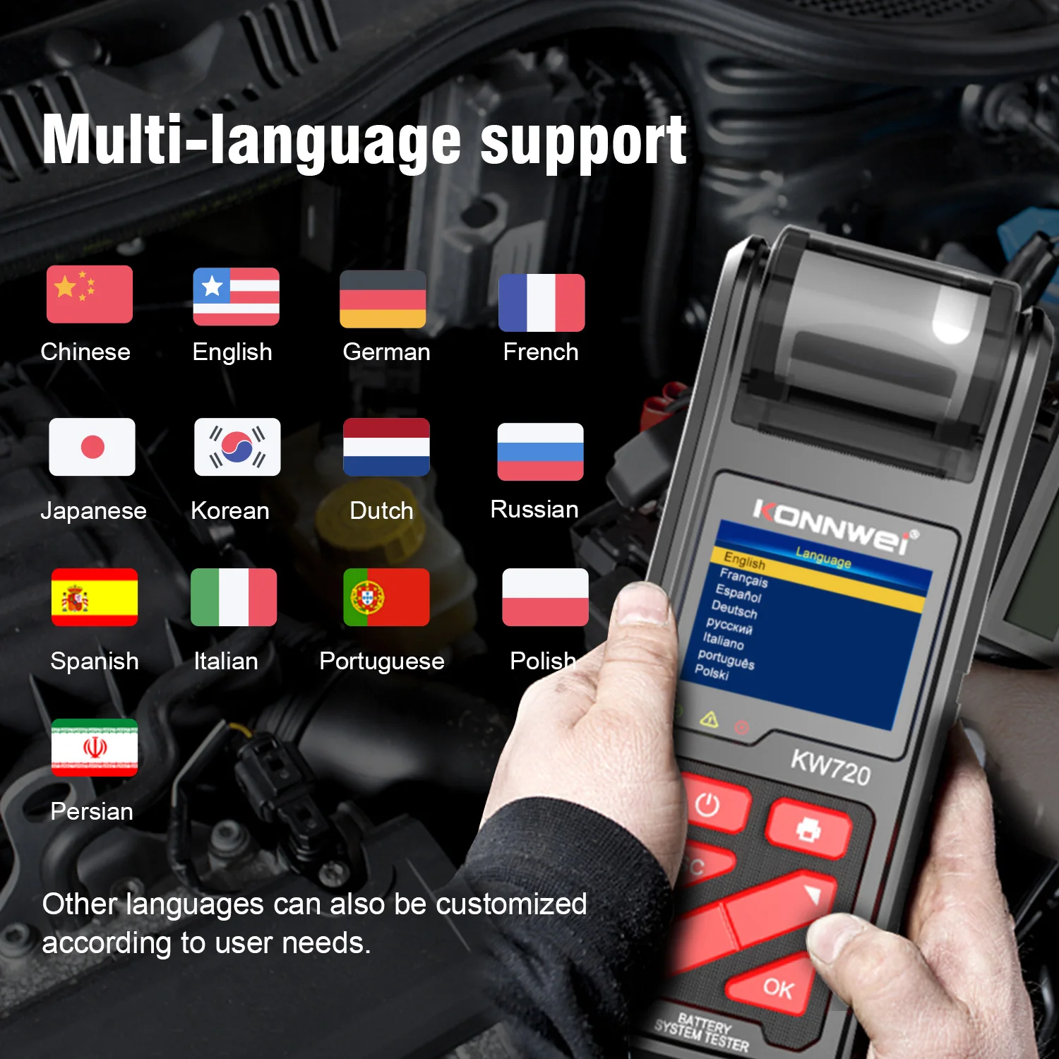

Heavy duty diagnostic tool