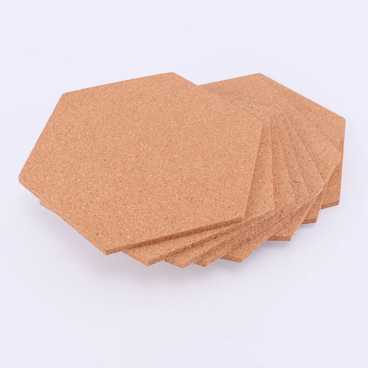 8 шт. пробковая доска для сообщений шестигранная булавка фото настенное