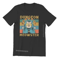 funny game fabric tshirts meowster classic men t shirts oversized men clothes new design big sale