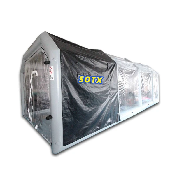 

Outdoor Giant Airtight Portable Automobile inflatable giant car workstation spray paint booth tan spray painting booths for cars