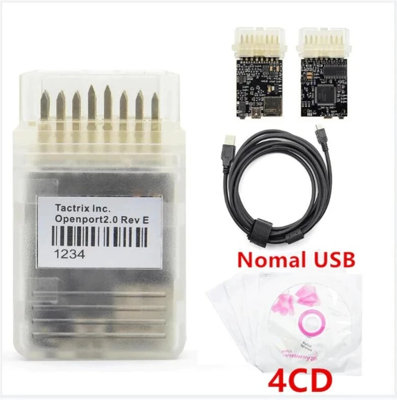 ECU-сканер Tactrix с открытым портом 2 0 ECU FLASH OBD2 инструмент для вспышки 2022 06 xentry