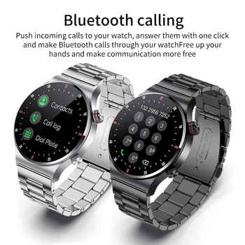 LIGE ECG+PPG Bluetooth Call Smart Watch Men 2022 Sports Bracelet NFC Waterproof Custom Watch Face Men SmartWatch For IOS Android 2