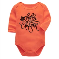 hello autumn baby onesie hello fall bodysuits i love fall new born baby items fall thanksgiving baby clothes new born