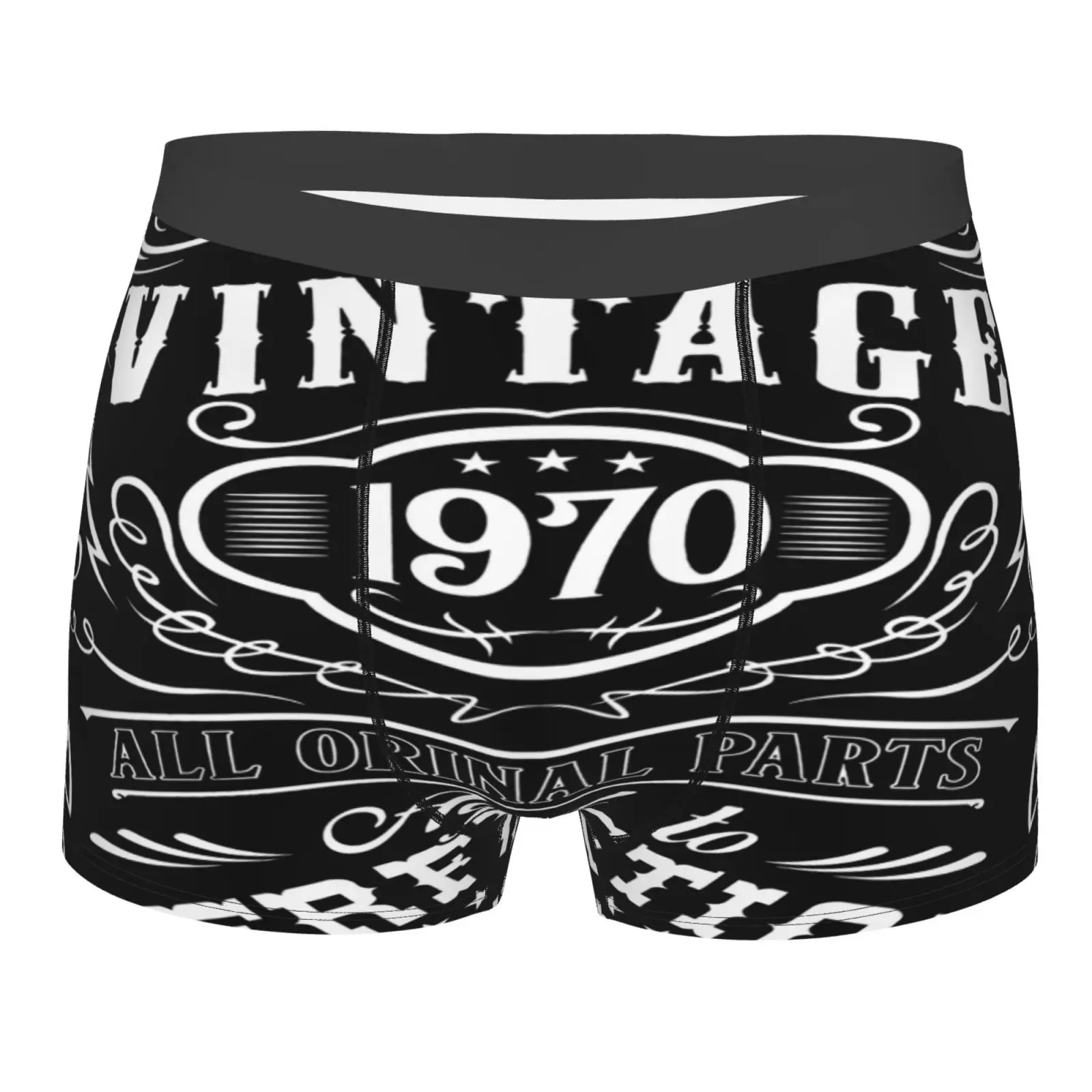 

Трусы-боксеры для мужчин и женщин 50 лет, длинные шорты и топ из полиэстера, пикантное нижнее белье для подтягивания, 50-летий, 4Xl