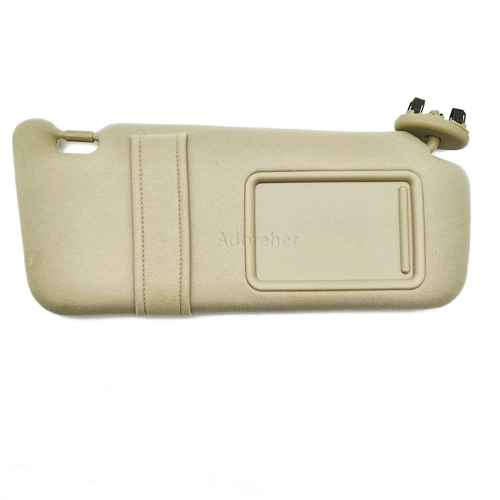 Пара солнцезащитных козырьков для водителя и пассажира с левой правой стороны