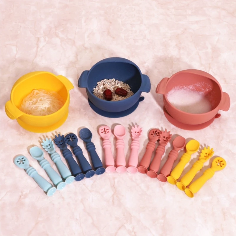 

3 шт., силиконовые ложки для кормления