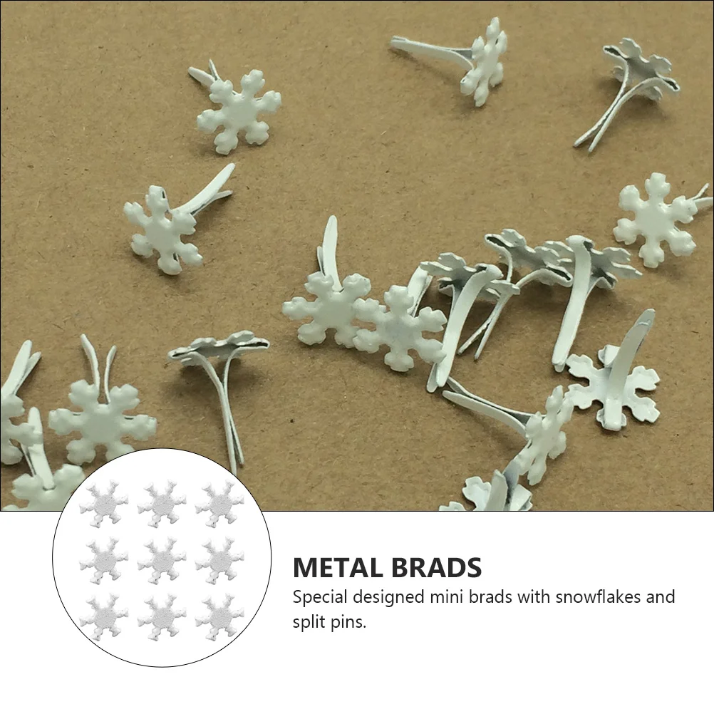 100 шт. ногти в виде снежинок детские аксессуары для самостоятельного