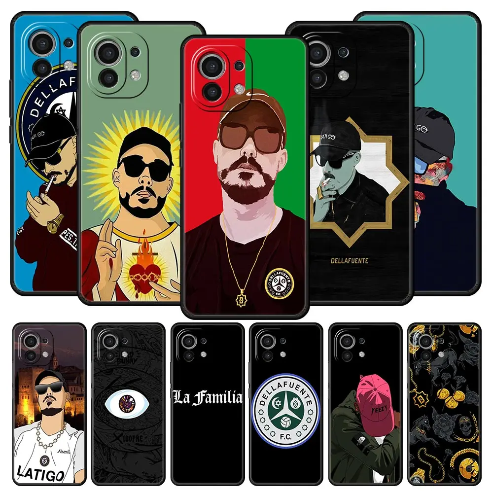 

Dellafuente F C Artwork Phone Case For Xiaomi 12 Poco X3 NFC M3 F3 M4 Mi 11 Ultra Note 10 Lite 11T 10T Pro 5G 9T 11i Soft Cover
