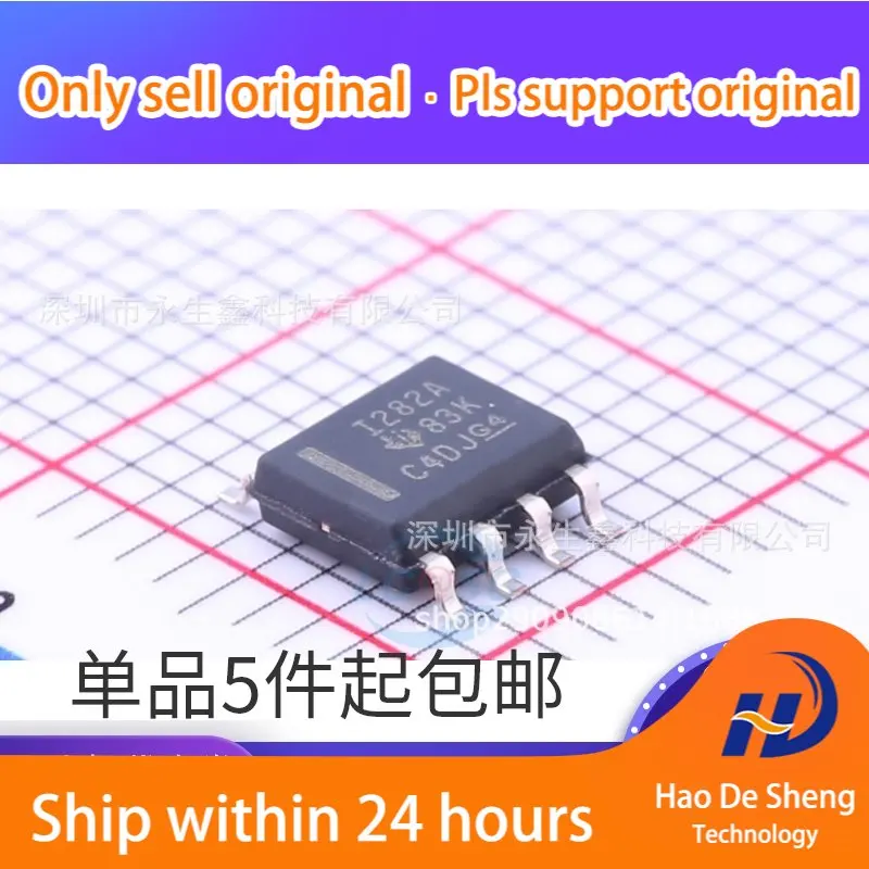 

10PCS/LOT INA282AIDR Logo I282A SOP-8 Current Monitoring IC New Original In Stock