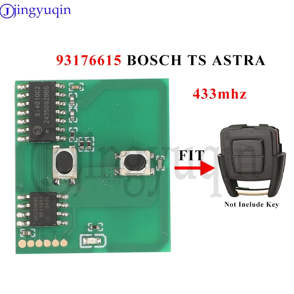 

jingyuqin 93176615 433 МГц автомобильный дистанционный ключ для Opel Vauxhall Astra A/G Zafira A 200-2004 Holden BOSCH TS 1998-2005