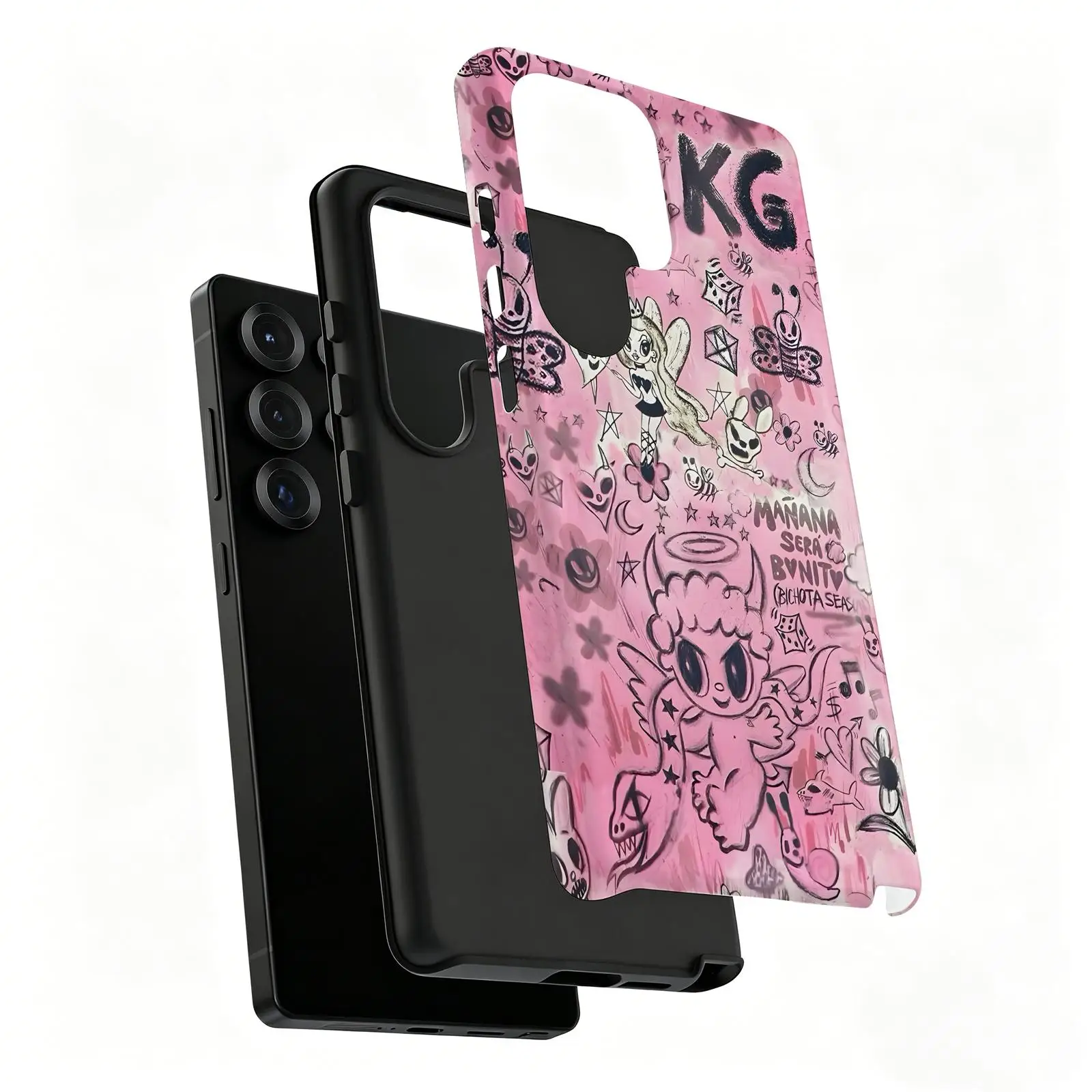 Фото Чехол для телефона K-Karol G Manana Sera Bonito для Samsung Galaxy S26 25 S24 S23 S22 S21 Ultra, глянцевый чехол для телефона с пленкой №5