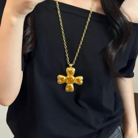 Прозрачное ожерелье HUANZHI