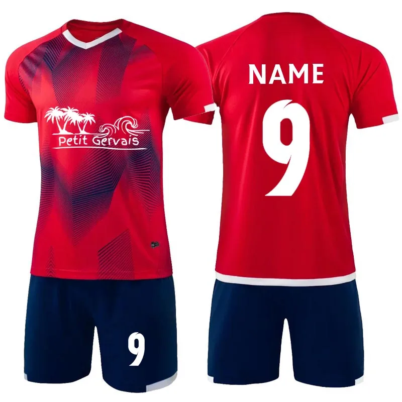 

Новинка, футбольные майки, мужской комплект одежды для футбола на заказ, взрослая футбольная тренировочная форма с коротким рукавом, спорти...