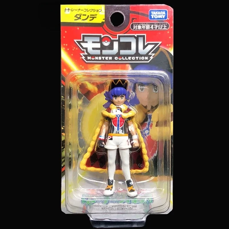 Фото Оригинальная коллекционная фигурка TAKARA TOMY Pokémon Moncolle Trainer - Masters Eight Series, гаражный набор для сборки, игрушка, подарок на день рождения для мальчика №4
