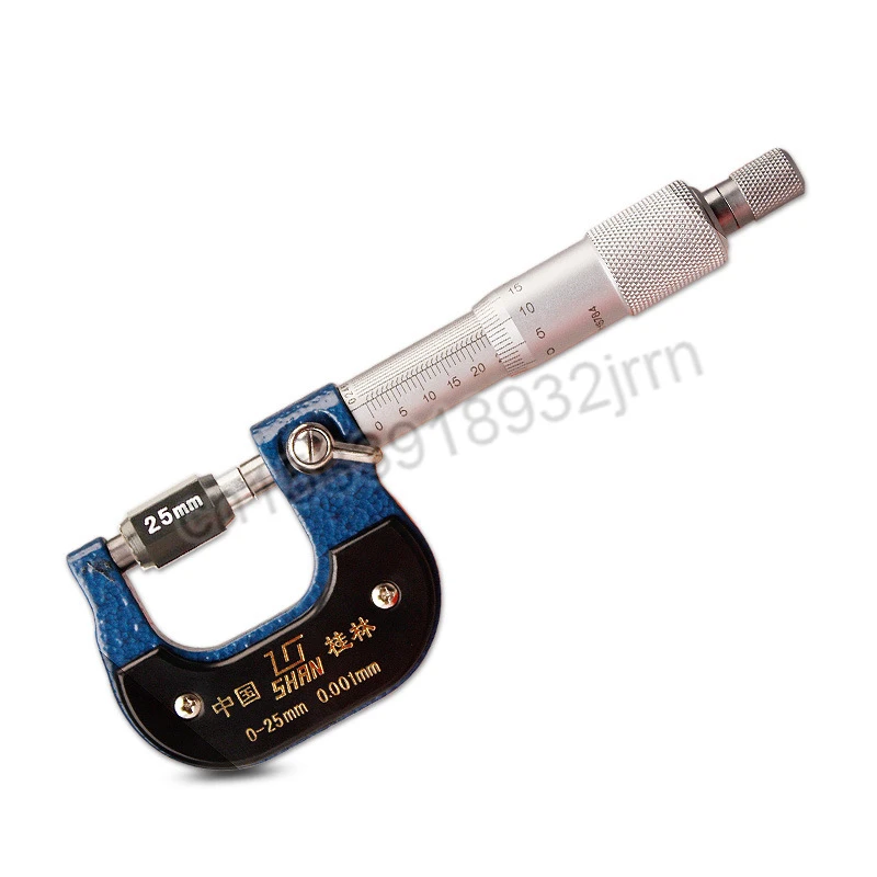 1 шт. микрометр внешнего диаметра 0-25 мм спиральный микронный точность 0 001