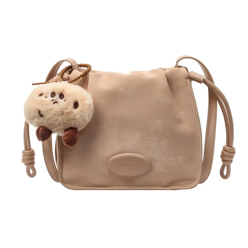 Сумка кросс-боди Женская в стиле ретро дизайнерский саквояж-ведро Сумочка на