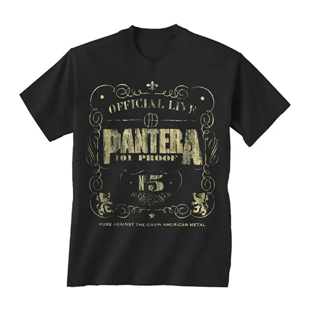 Футболка Pantera 101 стойкая новая аутентичная Meettal S M L Xl Xxl