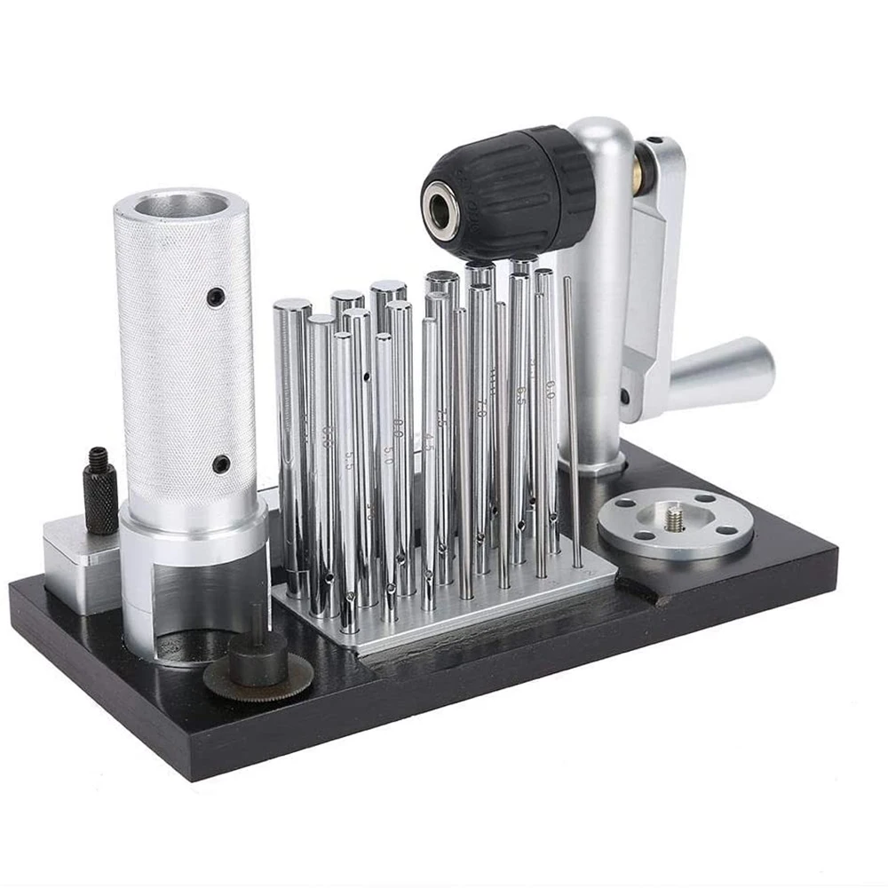 

Jump Ring Maker Professional Ring Jewelry Maker Tool Ring Maker Tool Stainless Steel Manual Wire Drawing Machine Bending