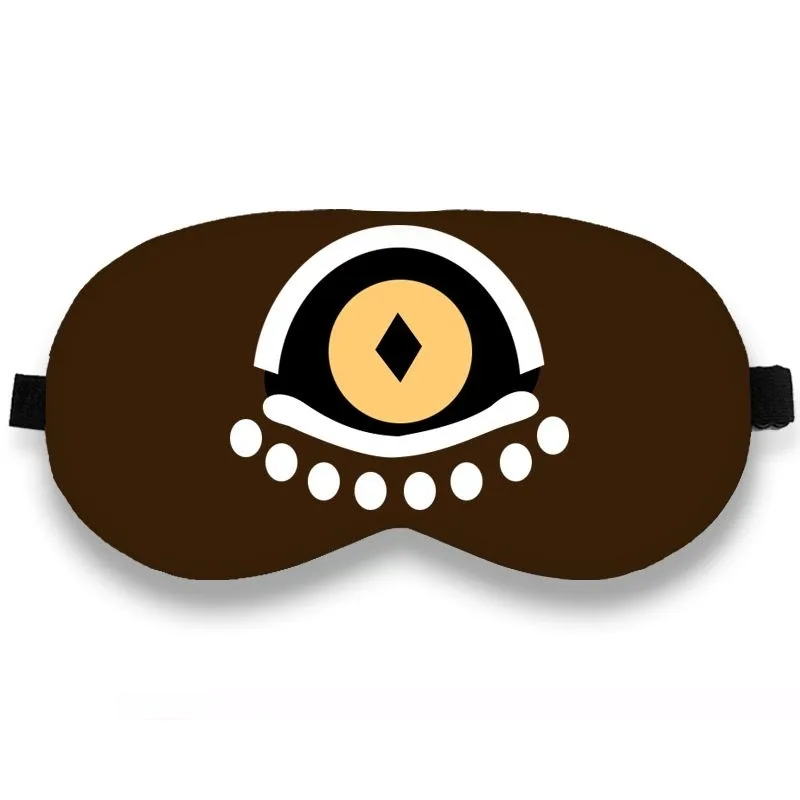 Identity V Маска для глаз Seer Eli Clark Tiger Тот же стиль Логотип Печать Повязка на Sleep Shading