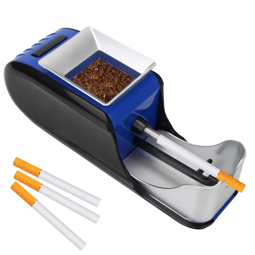 

Tobacco Roller Cigarette Rolling Machine Filling Materials EU Plug DIY Smoking Accessories Tobacco Rolling Injector