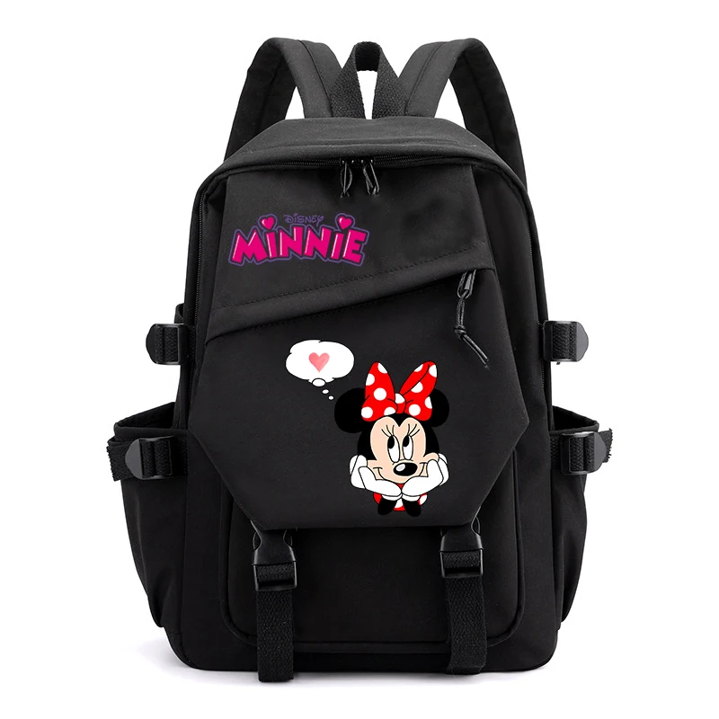 

Disney Animated Minnie Mouse Backpack Fashion Casual Kawaii Women's Backpack