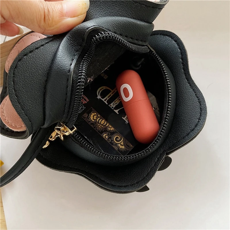 Fashionable Children's Bag Lovely Girls' Flower Crossbody Bag Mini Small Wallet Handbags Princess Coin Purse Kids Gift