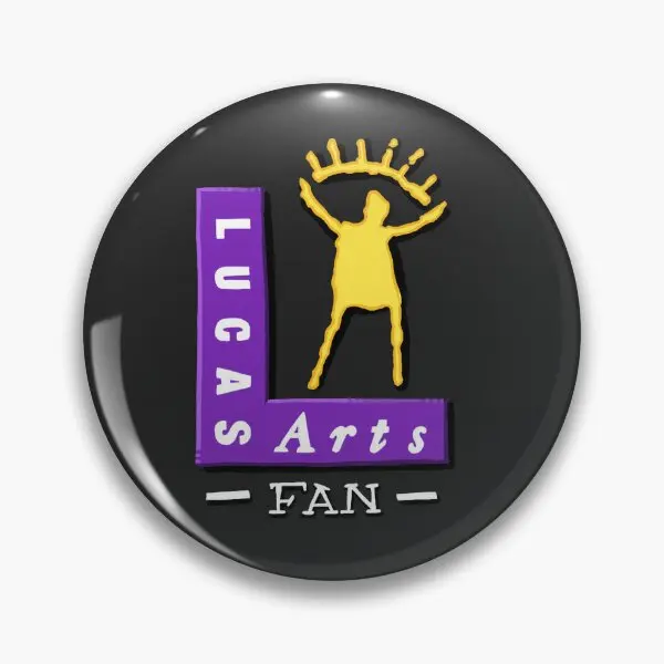 Lucasarts веер мягкая булавка на пуговицы творческий женский мультфильм милый