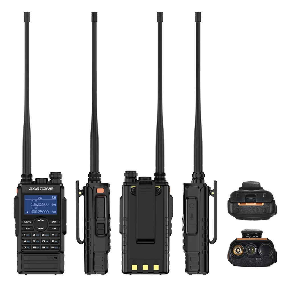 Zastone M7 Walkie Talkie UHF VHF Two Way Radio 5W Professional Dual Band Ham Radio Satellite Communication Hf Transceiver enlarge