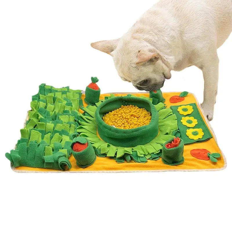 

Foraging Dog Mat Puzzle Toy Slow Feeder Dog Enrichment Toys Sniff Blanket Interactive Brain Stimulating Toy Pet Feeding Treat