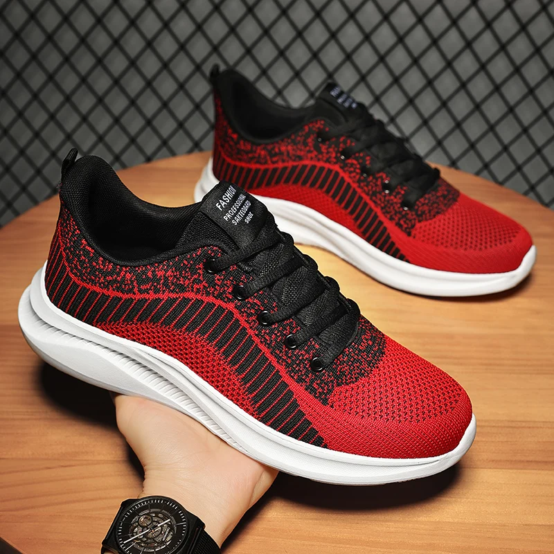 

Size 46 Men Running Shoes New Lightweight Outdoor Air Sole Sport Shoes Mens Cushioning Non-slip Walking Men Sneaker Tennis Shoes
