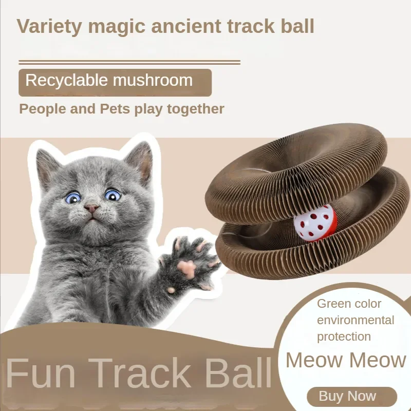 

Accordion Cat Scratch Board Scratcher for Cats Scrapers Offer Pet Accessories Toys Scraper Free Shipping Supplies Products Home