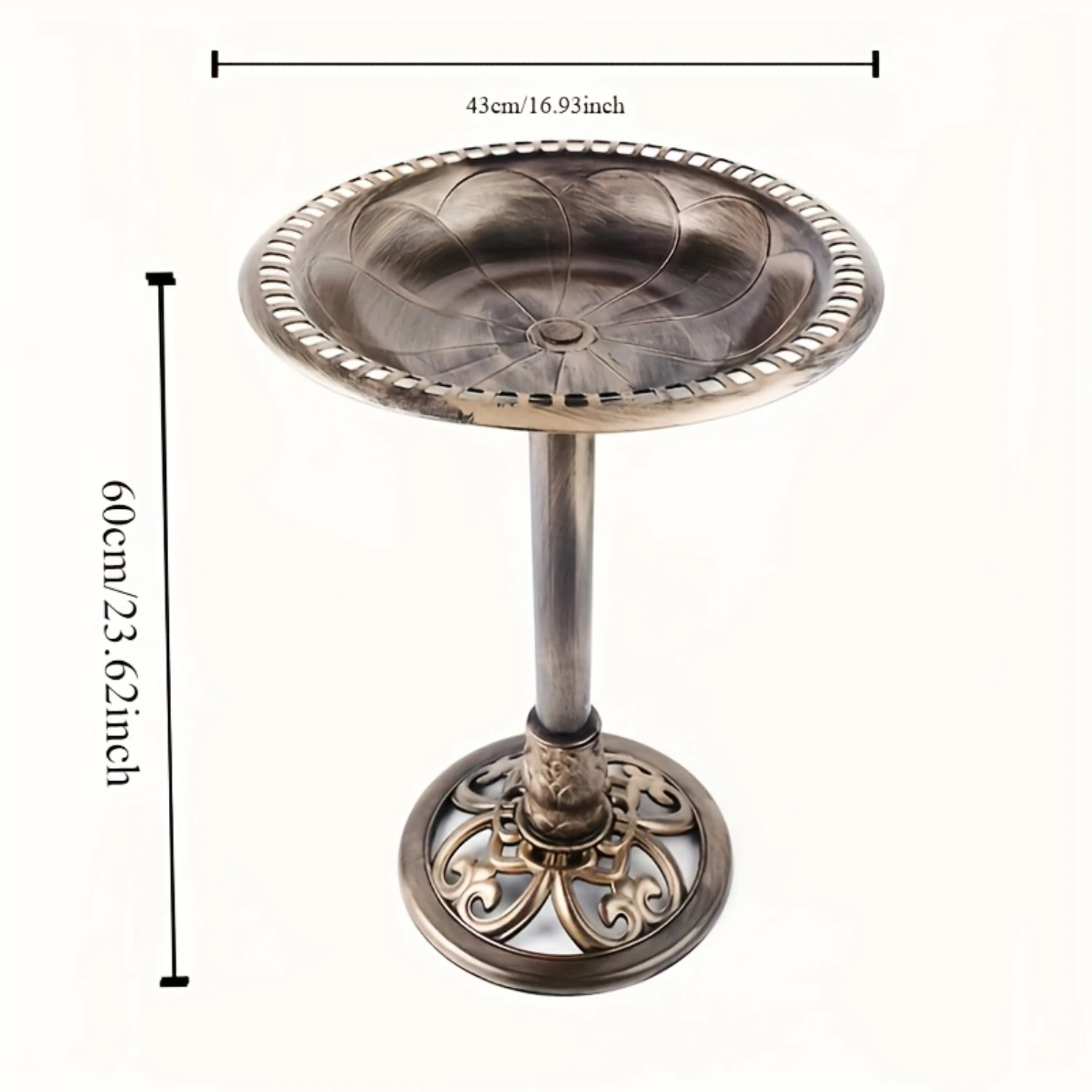 Уличная кормушка для птиц с ванной душевой раковиной украшения сада и наблюдения