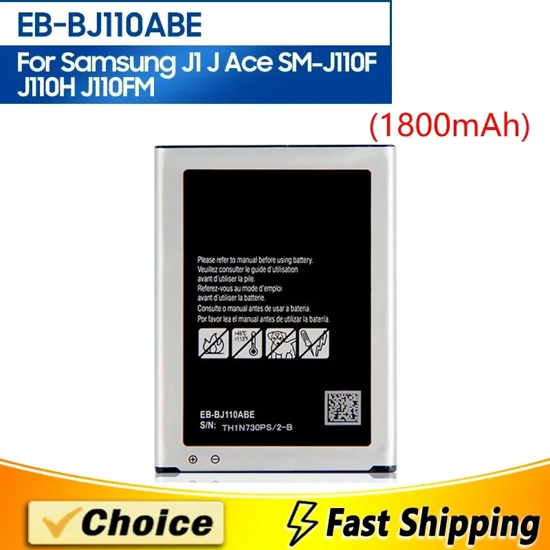 Фонарь новая запасная батарея для телефона Samsung Galaxy J1 J Ace J110 EB-BJ110ABE J110H J110FM версия 3G