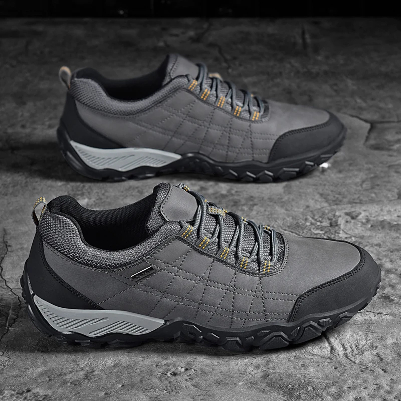 Man Hiking Shoes Waterproof Breathable Rubber Upstream Shoes Nonslip Flat Quick Dry Shockproof Outdoor Sport Trekking Sneakers
