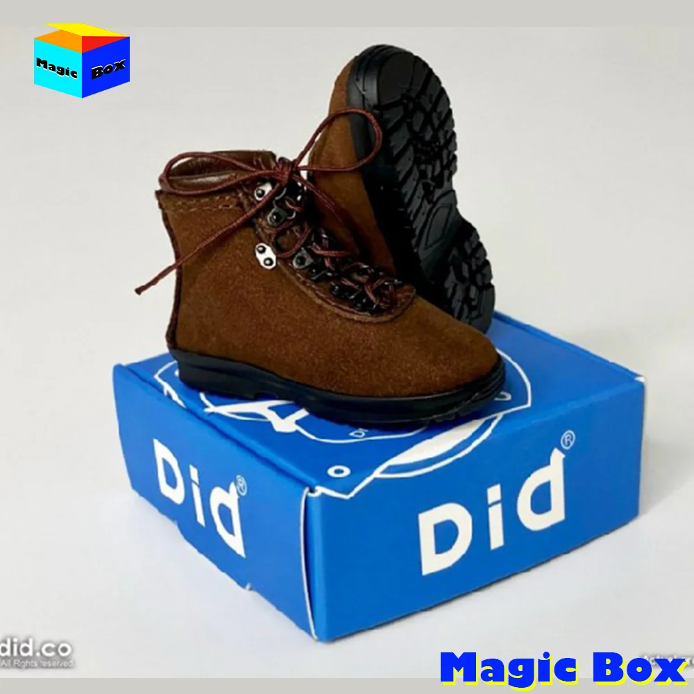 

DID OA60001 1/6 кофейные Ботинки Martin повседневная кожаная обувь Модель Одежда Аксессуары для 12-дюймовых мужских экшн-фигурок Солдат кукла