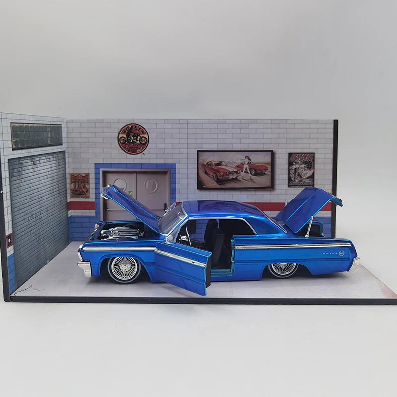 Модель автомобиля JADA 1:24 Chevy Impala литая модель из сплава для Chevrolet классический