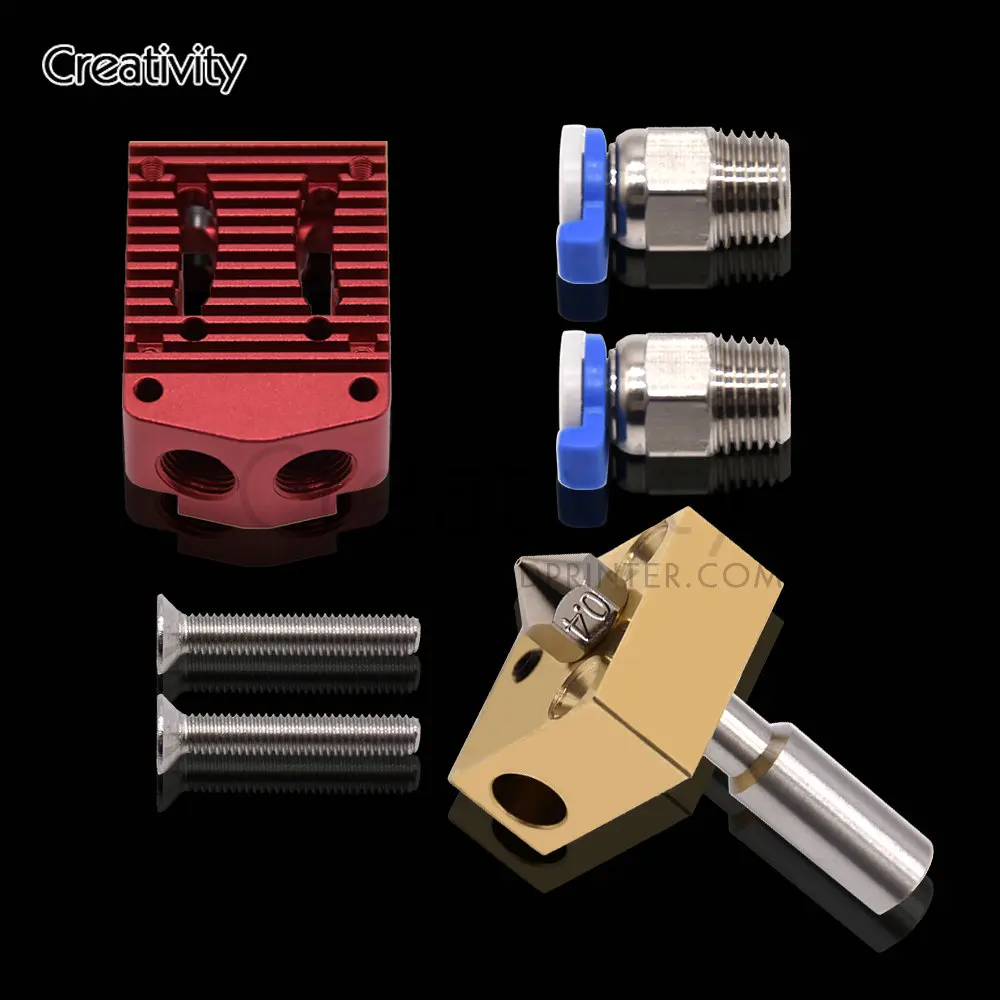 2 в 1 детали для 3D принтера J-head Hotend Dual feed MK8 | Компьютеры и офис