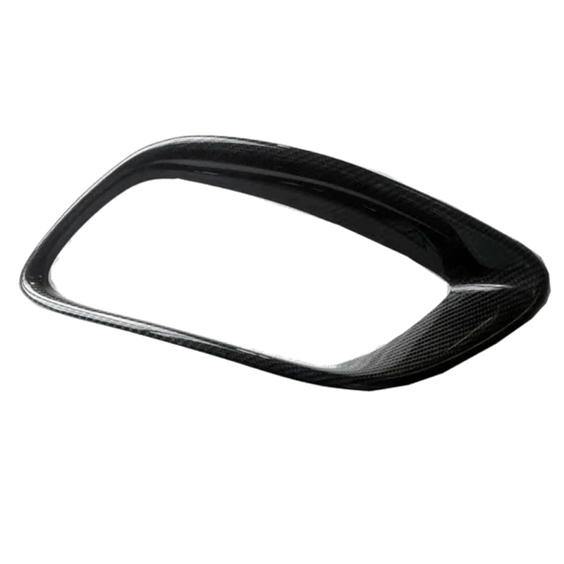 Накладка на выхлопную трубу из натурального углеродного волокна накладка заднюю