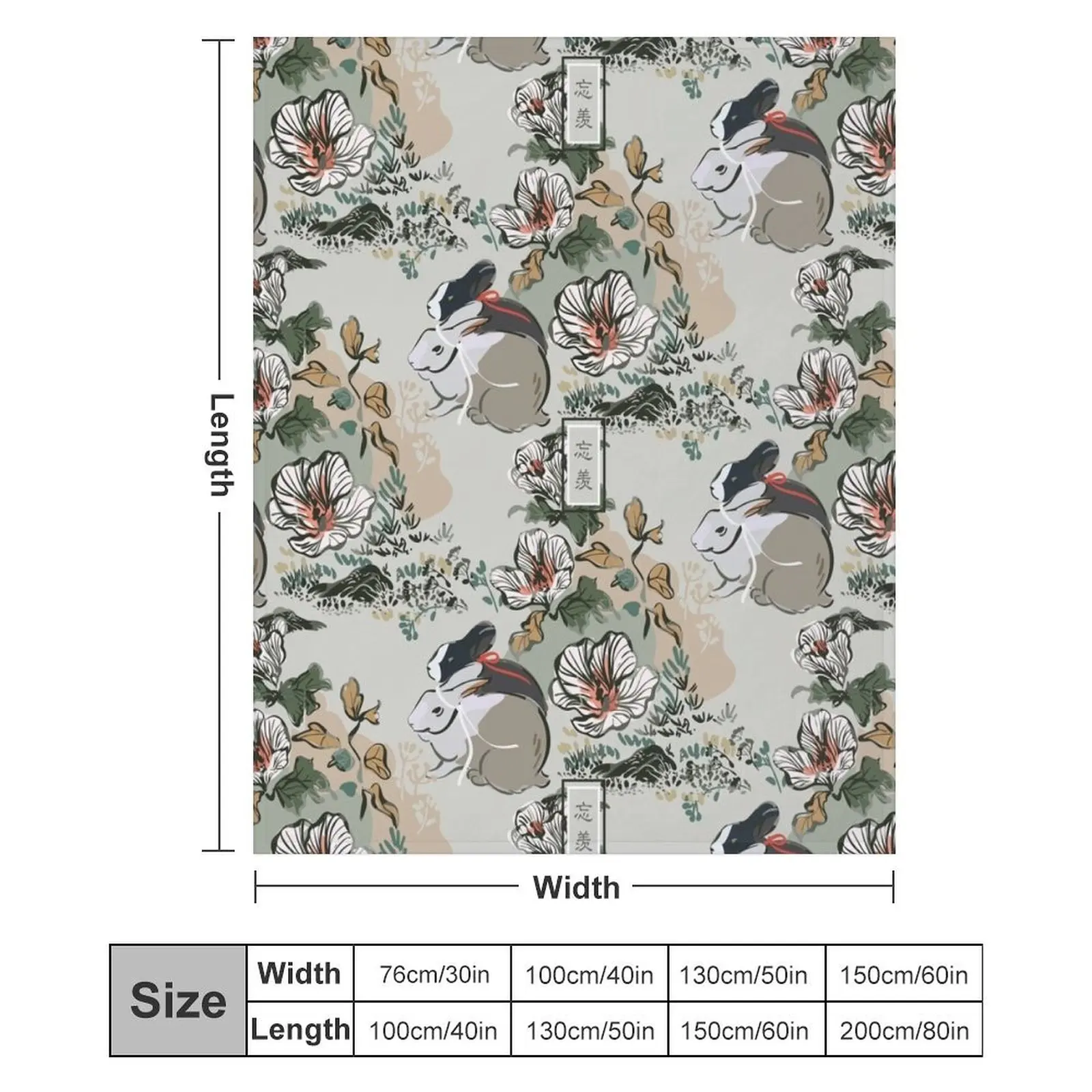 WangXian [БЕСШОВНОЕ ТРАДИЦИОНАЛЬНОЕ] Плед Детское милое одеяло с одним ворсом