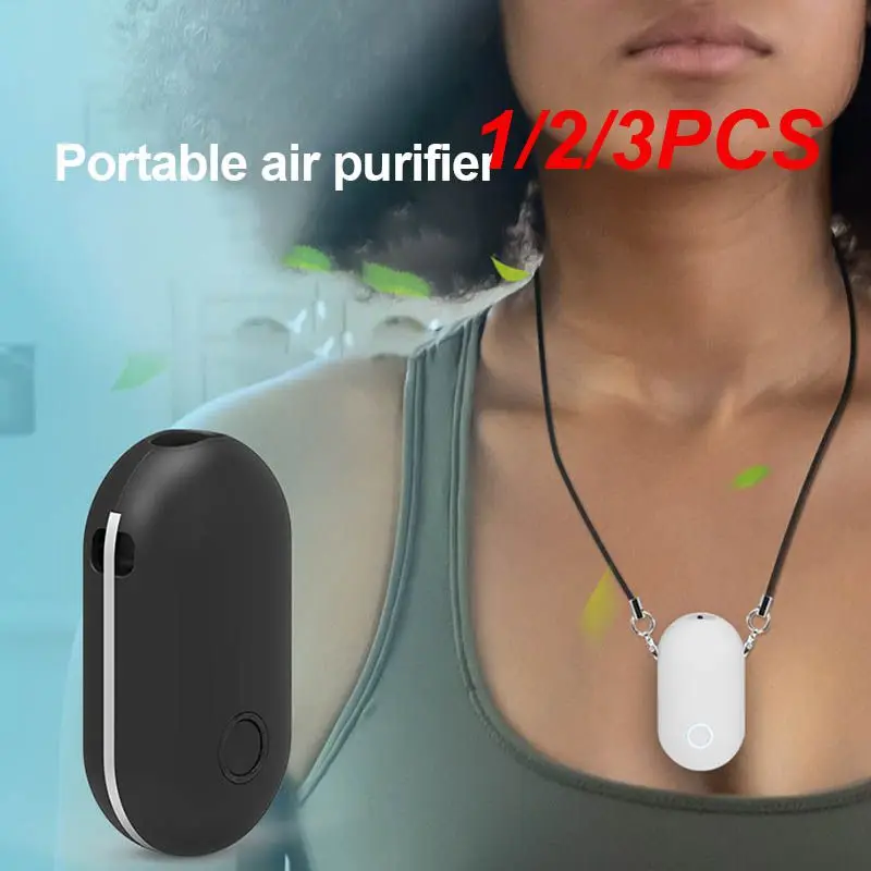 

1/2/3PCS Mini Portable Car Air Purifier 0.5w High-efficiency Hassle-free Maintenance Long Battery Life Ultra-quiet Design