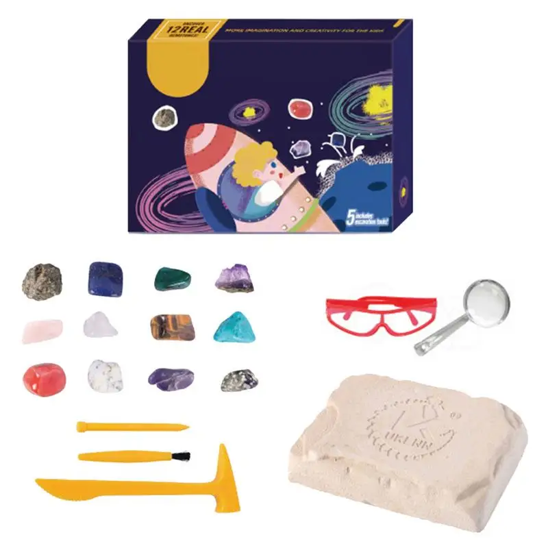 

Digging Kit National Geographics Kids Science Kit Discovery Gemstone Toy Set Cultivate Exploration Perseverance Concentration
