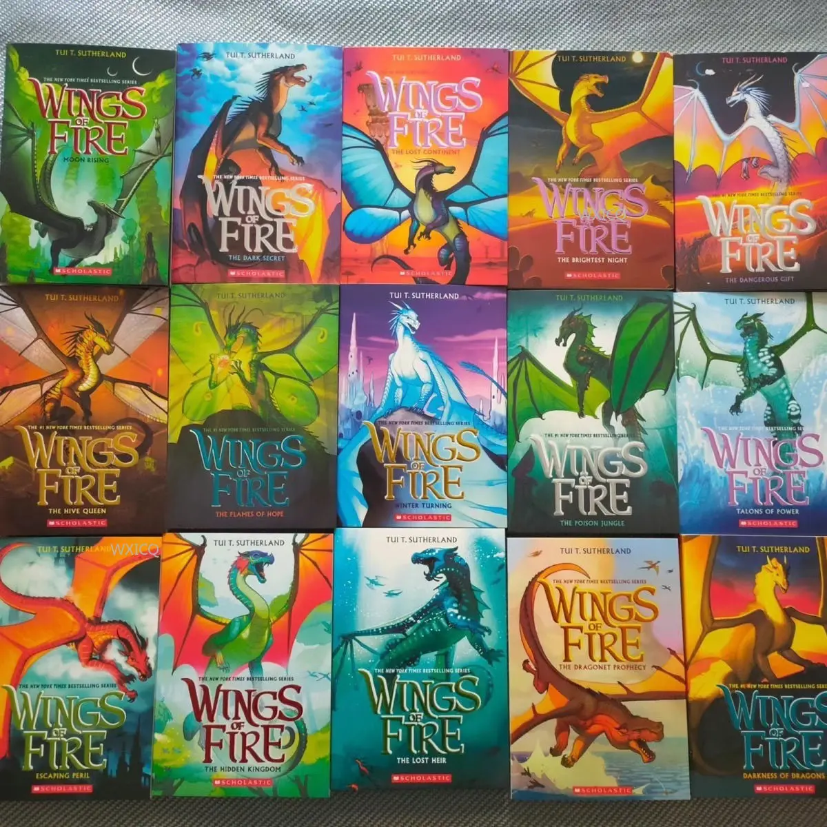 

Крылья огня. 15 томов