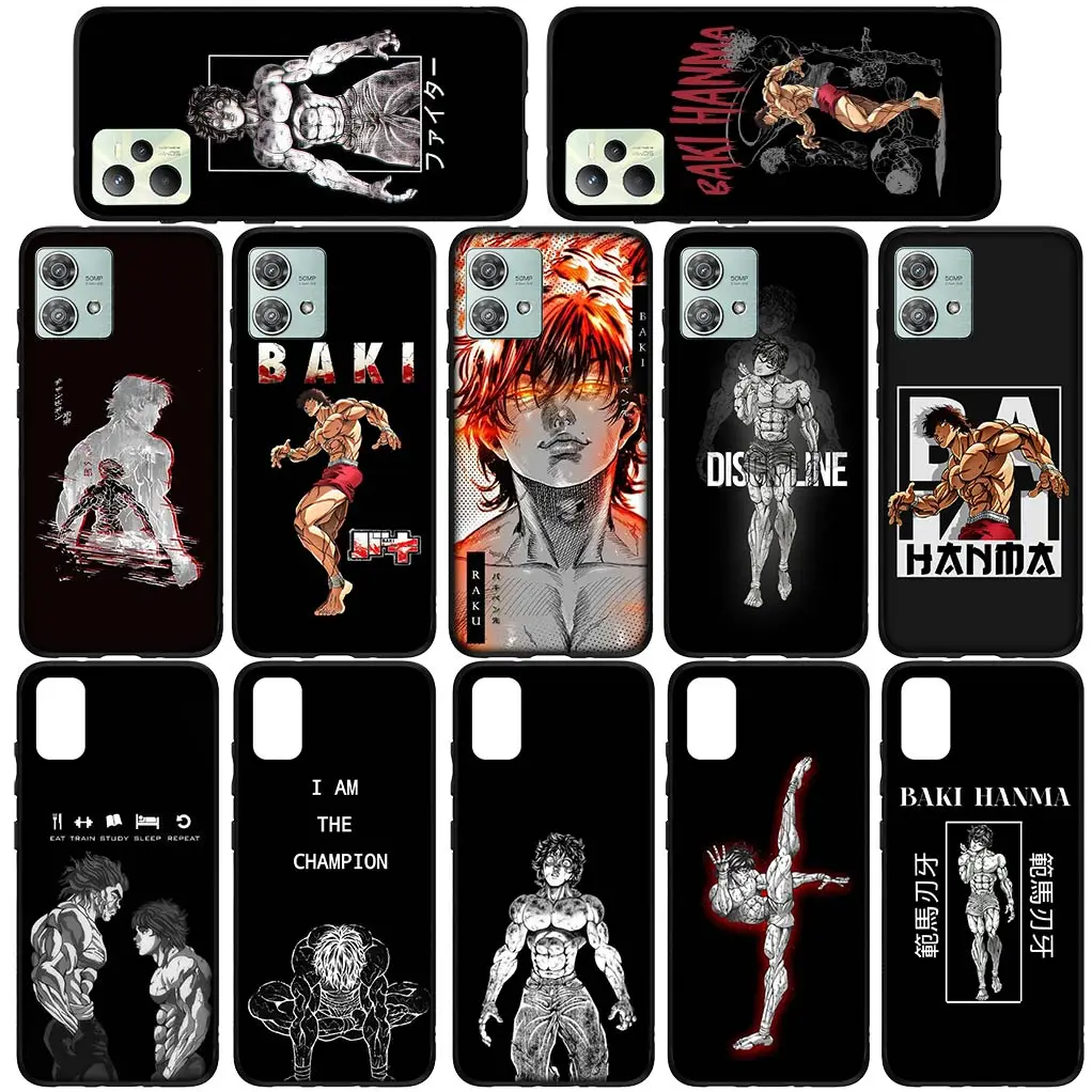 Чехол для телефона Baki с рисунком аниме Hanmas OPPO A17 A15 A16 A3 Pro A40 A60 A80 A79 A95 A94 A74 A78 A58 A38 A57 4G