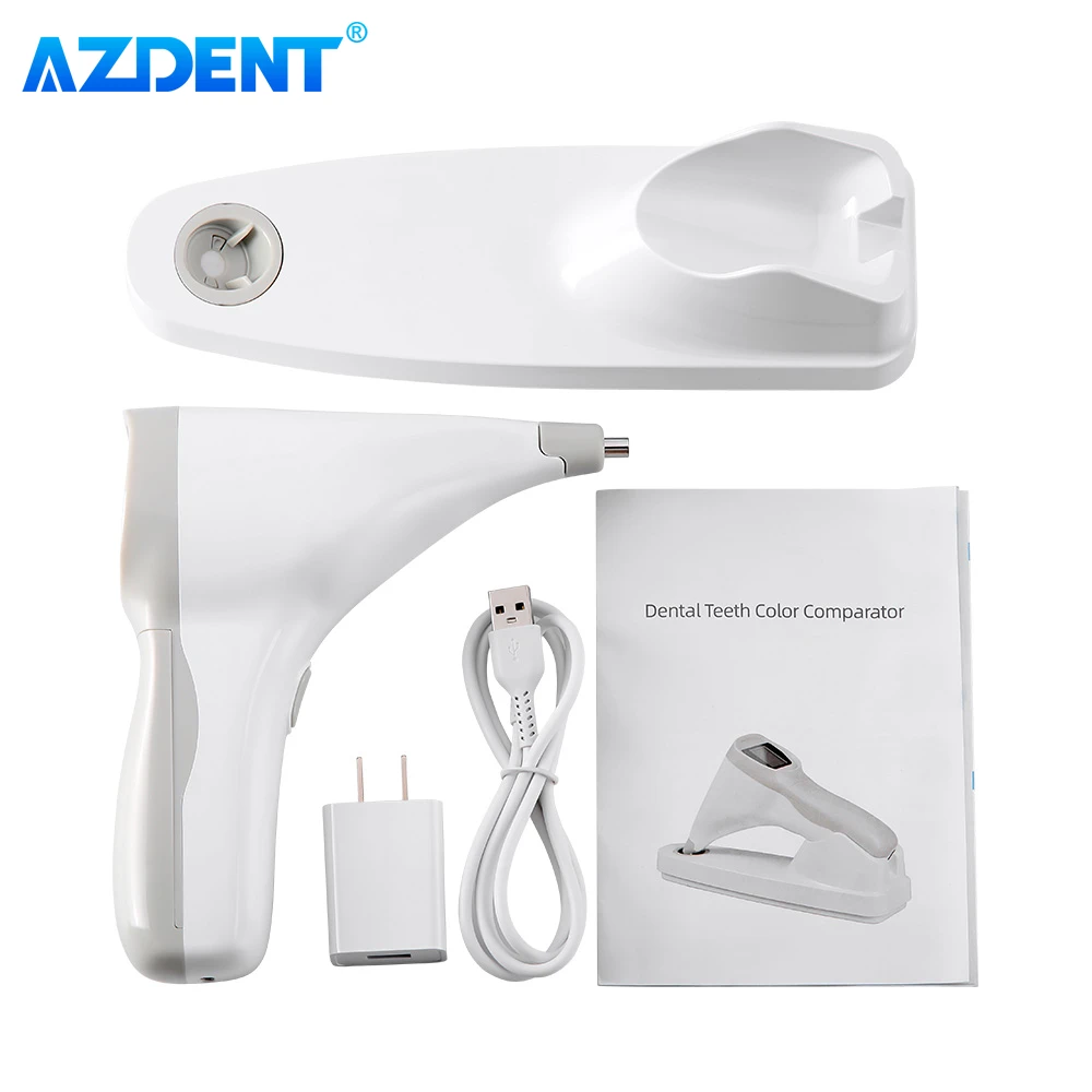 Стоматологический фотоэлектрический компаратор цвета зубов AZDENT цифровой