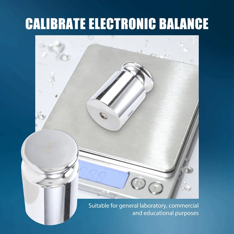 Калибровочный вес для цифровых весов AWS углеродистой стали хромированной