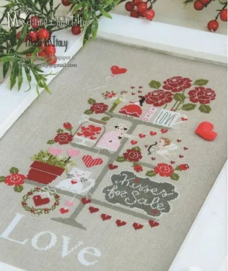 

Story of Love 34-52 embroidery kits, cross stitch kits,cotton frabric DIY homefun embroidery Shop7