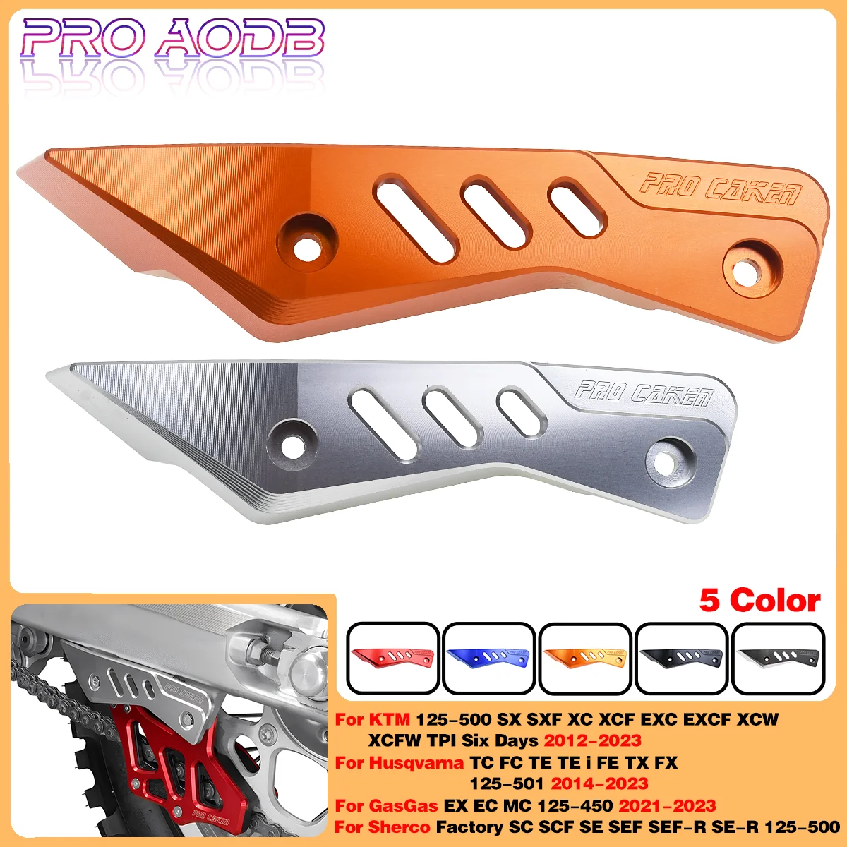 Для KTM 200 250 300 350 450 500 XC-W XCF-W EXC EXC-F 2014-2024 Защита маятника 300EXC TPI 6 дней 2012-2024 Газ
