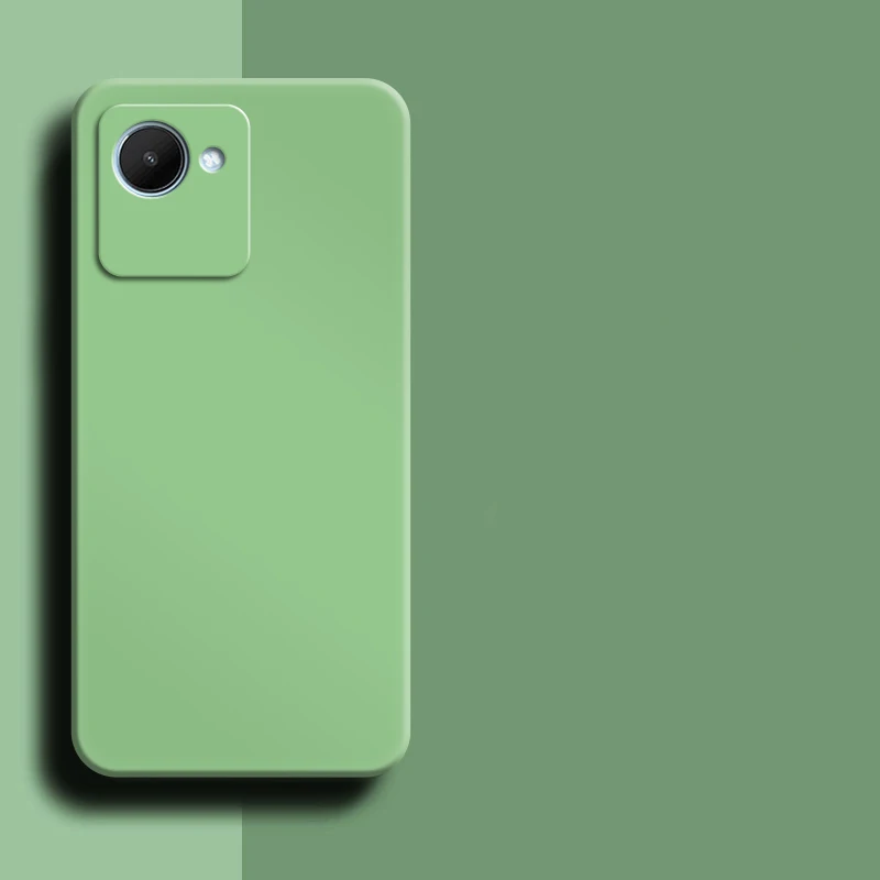 Чехол для Realme C30 чехол 6 5 дюйма Новый противоударный из жидкого силикона C35 C25S C25 C25Y