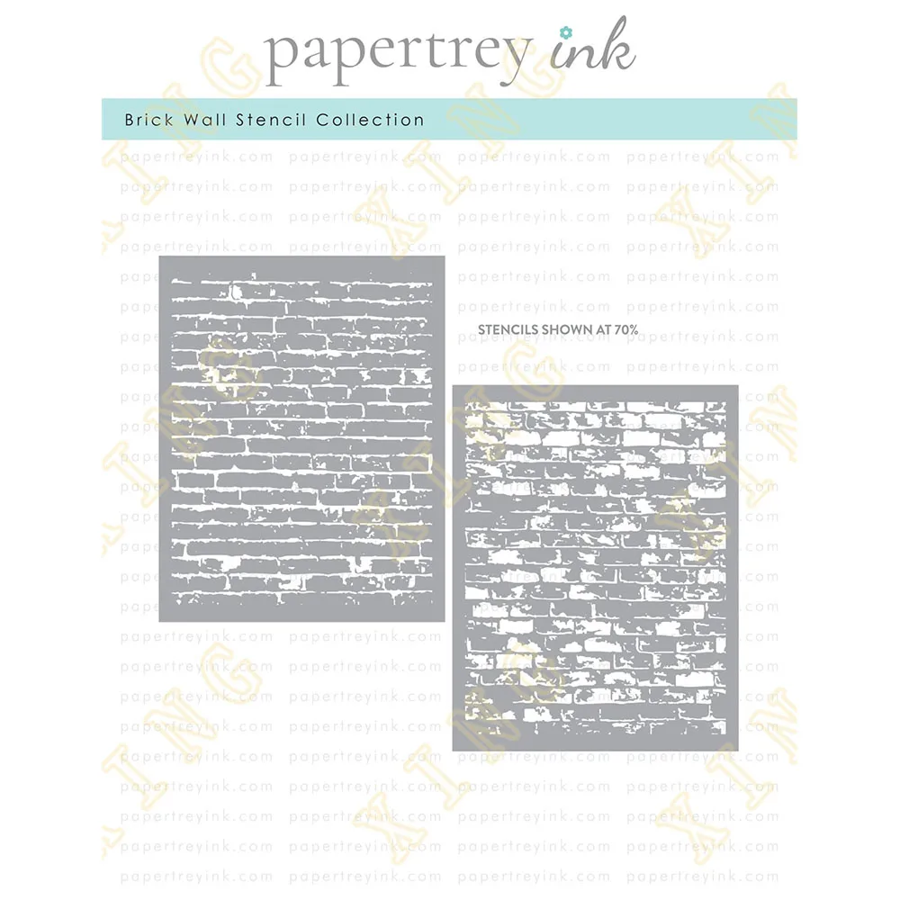 

New Brick Wall Collection Diy Layering Stencils Wall Painting Scrapbook Coloring Embossing Album Decorative Paper Card Template