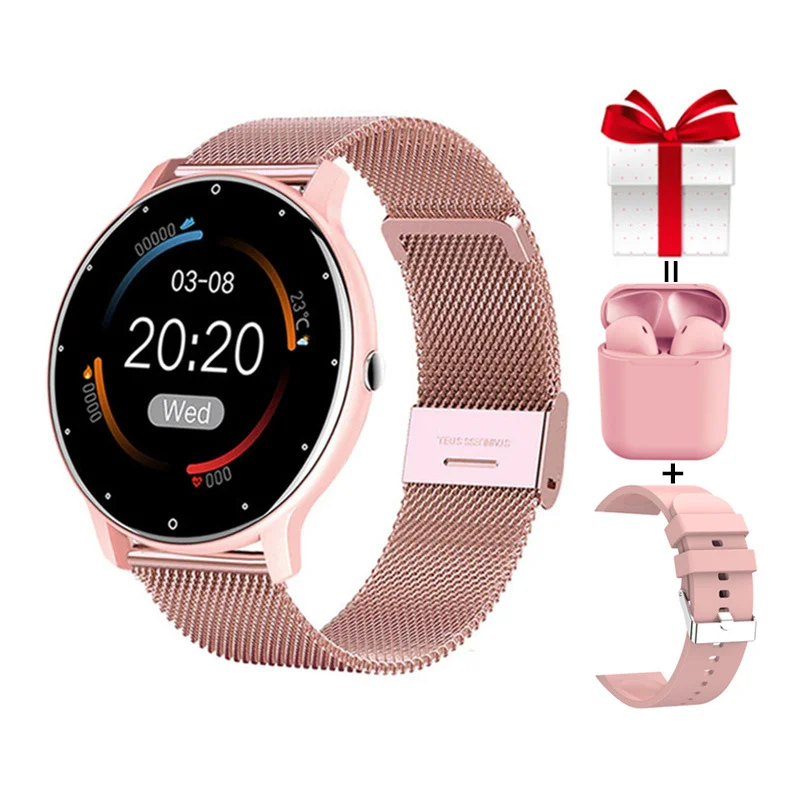 

2023 New Women's Smart Watches Real-Time Weather Forecast Activity Tracker Whatsapp Notification Reminder IP67 Waterproof Sale
